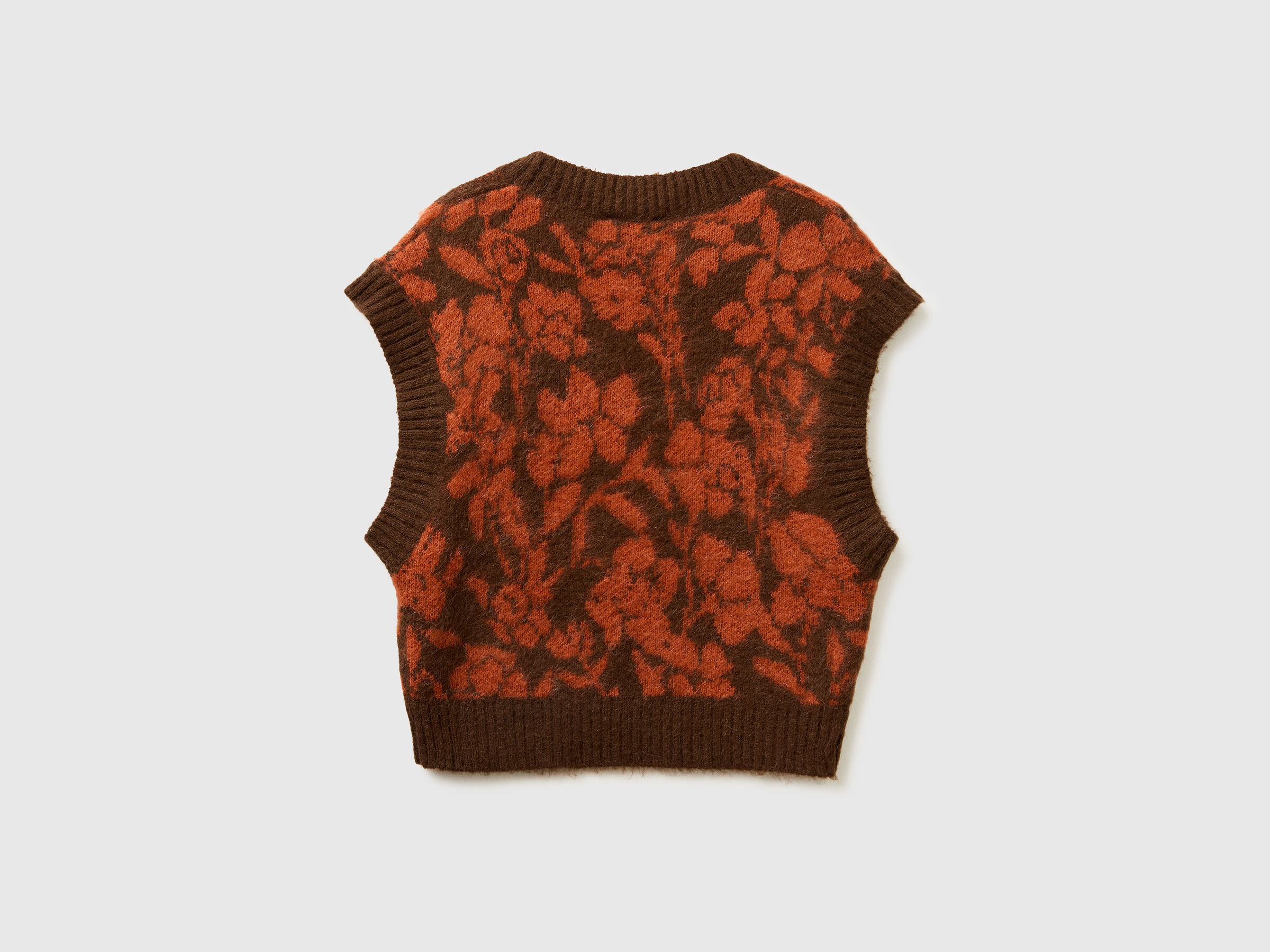S/L V NECK SWEATER Femme image number 6